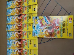 One Piece (OP15) - Lot of 13 Adventure on Kami's Island Sleeved Booster Packs - Image 2
