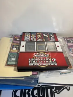 Huge Yugioh Card Collection Lot Binders Sleeves Vintage to Modern Bulk 13lbs - Image 2