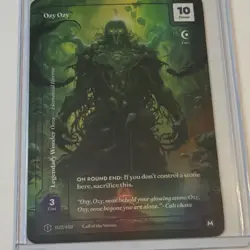 Wonders of the First Ozy Ozy MYTHIC Wonder Card Call of the Stones FF - Image 1