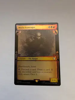 Near Mint x 1 Moria Scavenger - Foil - Showcase Scrolls Commander: NM MTG - Image 1