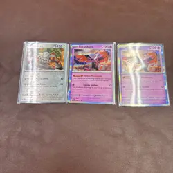 Pokemon Prismatic Evolution Lot Of 3 Holo / Reverse Holo Cards - Image 1