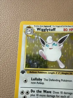 1st Edition Wigglytuff 16/64 Jungle 1999 Holo Rare WOTC Pokemon Card TCG - Image 3
