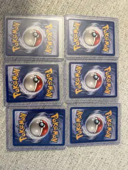 Pokemon TCG Base Set Magneton Gyarados Clefairy Poliwrath Chansey 6 Cards - Image 2