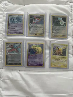 2005-2008 Hot Pokemon Card Holo Rare 8 Lot Lugia Latios Latias Nine Tail Deoxys - Image 1