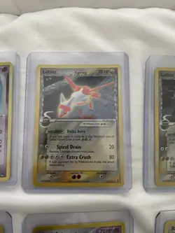2005-2008 Hot Pokemon Card Holo Rare 8 Lot Lugia Latios Latias Nine Tail Deoxys - Image 3