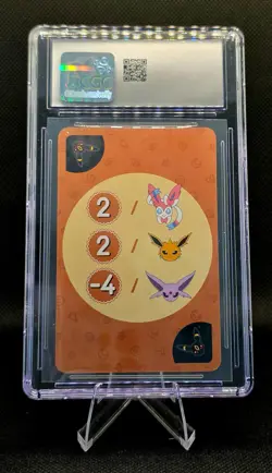Pokemon CGC 10 Umbreon Korean Playing Card 2019 Eevee Edition Rare - Image 2