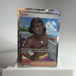 Surfer 235/191 Full Art Pokemon Card- Near Mint- Surging Sparks - Image 2
