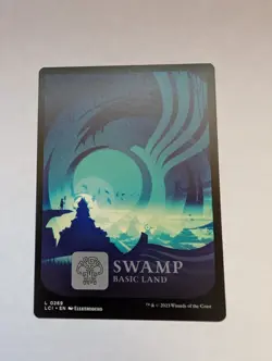 Swamp (0289) The Lost Caverns of Ixalan Regular FULL ART MTG NM - Image 1