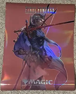 Magic the Gathering x Final Fantasy - Firion Foil Store Exclusive Promo Poster - Image 1