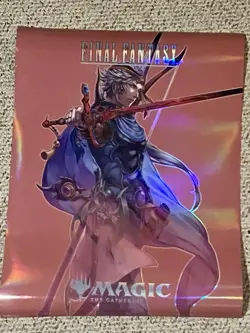 Magic the Gathering x Final Fantasy - Firion Foil Store Exclusive Promo Poster - Image 2