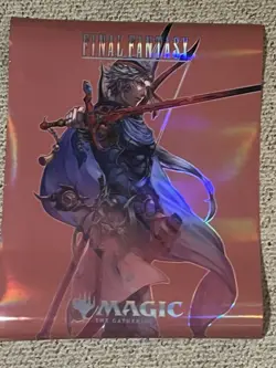 Magic the Gathering x Final Fantasy - Firion Foil Store Exclusive Promo Poster - Image 3