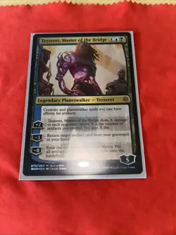Tezzeret, Master of the Bridge - 275/264 - Foil War of The Spark MTG NM - Image 1