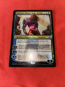 Tezzeret, Master of the Bridge - 275/264 - Foil War of The Spark MTG NM - Image 3
