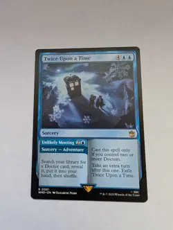 Twice Upon a Time Universes Beyond: Doctor Who MTG NM - Image 1