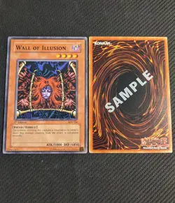 Yugioh Wall of Illusion SDY-034 1st Edition SAMPLE VHTF! - Image 1