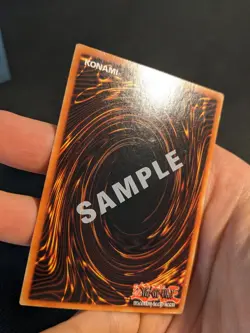 Yugioh Wall of Illusion SDY-034 1st Edition SAMPLE VHTF! - Image 5