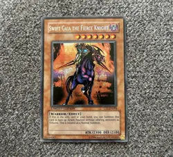 Swift Gaia the Fierce Knight CT1-EN004 Secret Rare Yugioh - Image 1