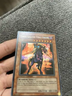 Swift Gaia the Fierce Knight CT1-EN004 Secret Rare Yugioh - Image 3