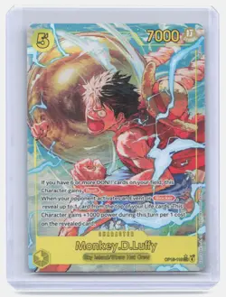 Monkey.D.Luffy (Alternate Art) OP15-119 Adventure on Kami's Island One Piece NM - Image 1