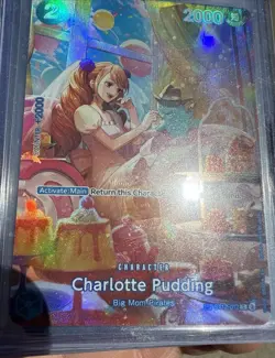 One Piece Charlotte Pudding SP English ST12-012 Royal Blood OP10 TCG CCG - Image 3