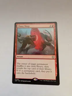Chaos Warp Commander: the Lost Caverns of Ixalan Regular MTG - Image 1