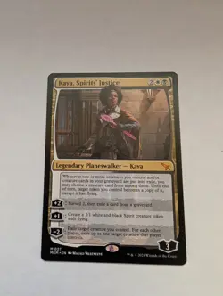 Murders at Karlov Manor Magic: The Gathering Kaya, Spirits' Justice MTG - Image 1