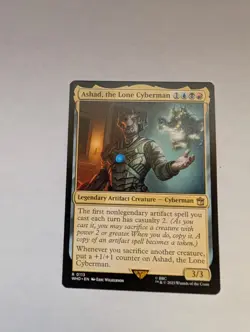 Ashad, the Lone Cyberman Universes Beyond: Doctor Who Regular MTG - Image 1