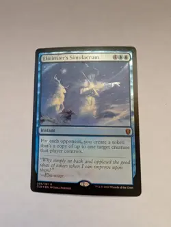Elminster's Simulacrum (Foil) Battle for Baldur's Gate - Magic MTG N - Image 1