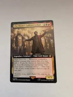 The Master, Gallifrey's End (Extended Art) Universes Beyond: Doctor Who MTG - Image 1
