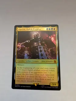 Davros, Dalek Creator Universes Beyond: Doctor Who Foil MTG NM - Image 1