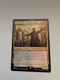 The Master, Gallifrey's End Universes Beyond: Doctor Who Regular MTG - Image 1