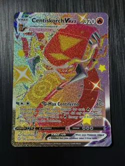 Centiskorch VMAX Pokemon Shining Fates SV109/SV122 Shiny Full Art Ultra Rare NM - Image 1