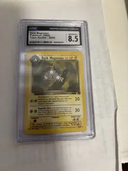 Dark Magneton 2000 Team Rocket 28/82 CGC 8.5 Pokemon Card - Image 1