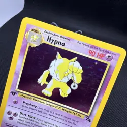 1st Edition Hypno 8/62 - Fossil - Holo - Pokemon - NM - Image 4