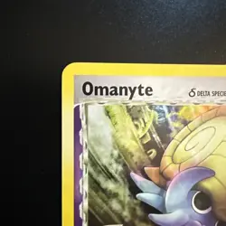 Pokemon TCG Omanyte 74/110 Reverse Holo Stamped Ex Holon Phantoms 2006 - Image 5