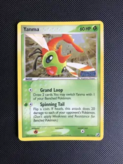 Pokemon TCG Yanma EX Unseen Forces 50/115 Reverse Holo Uncommon NM - Image 1