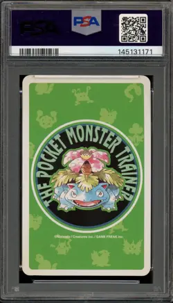 Pokemon Mewtwo Ace of Spades Green Playing Cards Japanese #150 PSA 10 Gem Mint - Image 2