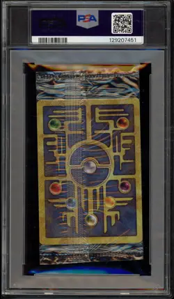 Pokemon Ancient Mew Movie 2000 Sealed Cello Pk. BLK PSA 9 Mint - Image 2