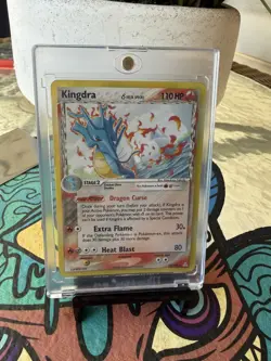 NM Pokemon Kingdra Delta Species Holon Phantoms Holo Rare 10/110 2006 - Image 1