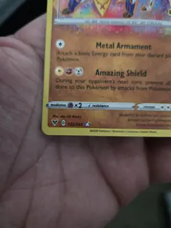 Pokemon - Zamazenta - 102/185 - Amazing Rare - Vivid Voltage - NM/M - Image 3