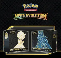 PRESALE 10/3 Pokemon Center Mega Evolution ETB Set OF 2 Lucario & Gardevoir - Image 1