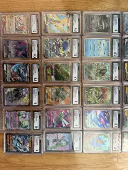 Pokemon - 1 PSA/CGC Graded 8-10 Slab + 2 Sealed English Packs From Lot Pictured - Image 5