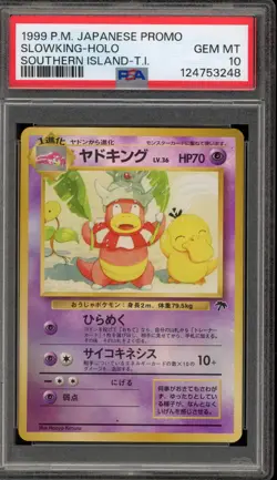 Pokemon Slowking Southern Island T.I. Japanese Holo Promo PSA 10 Gem Mint - Image 1