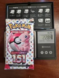 3 x HEAVY 22.82g++ Pokemon S & V 151 Booster Packs - English SEALED Set Of 3 - Image 1