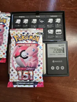 3 x HEAVY 22.82g++ Pokemon S & V 151 Booster Packs - English SEALED Set Of 3 - Image 3