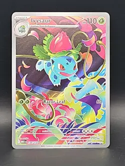 Pokemon Ivysaur Illustration Mega Evolution 134/132 Near Mint Condition - Image 1