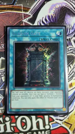 Illusion Gate - Secret Rare - MZMU-EN023 - 1st Ed - Yu-Gi-Oh! TCG - Image 1