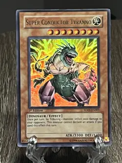 Super Conductor Tyranno – SD09-EN001 – 1st Edition – Ultra Rare – Yu-Gi-Oh! - Image 4