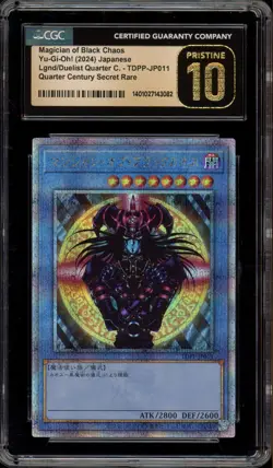 Yu-Gi-Oh! Magician of Black Chaos Dragon QCSR JPN TDPP-JP013 CGC 10 Pristine - Image 1