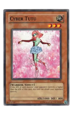 Yugioh- 1X Cyber Tutu - Common - Unlimited - DR04-EN185 - Near Mint - Image 1